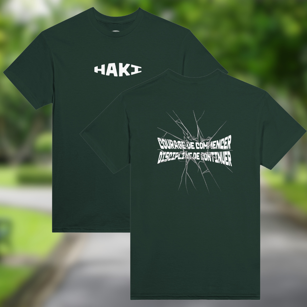 T-shirt HAKI - “Briser les limites”